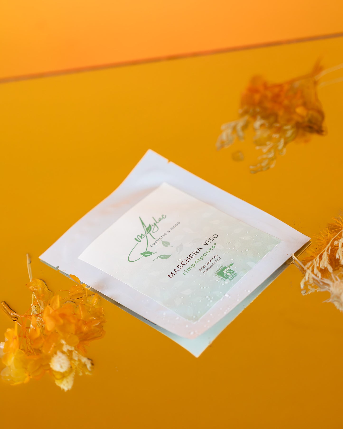 Maschera monouso rimpolpante viso