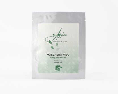 Maschera monouso rimpolpante viso