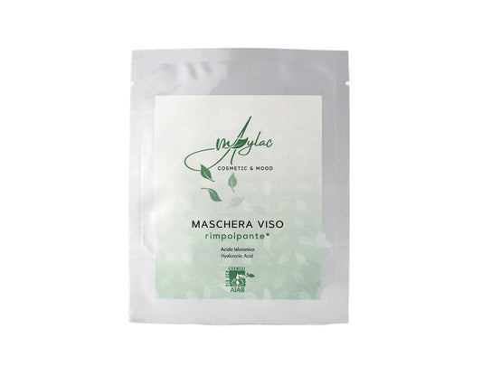 Maschera monouso rimpolpante viso