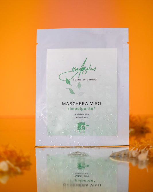 Maschera monouso rimpolpante viso